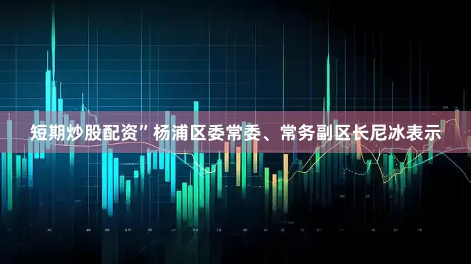 短期炒股配资”杨浦区委常委、常务副区长尼冰表示